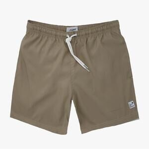 NEW PALMEES men's swim short in khaki